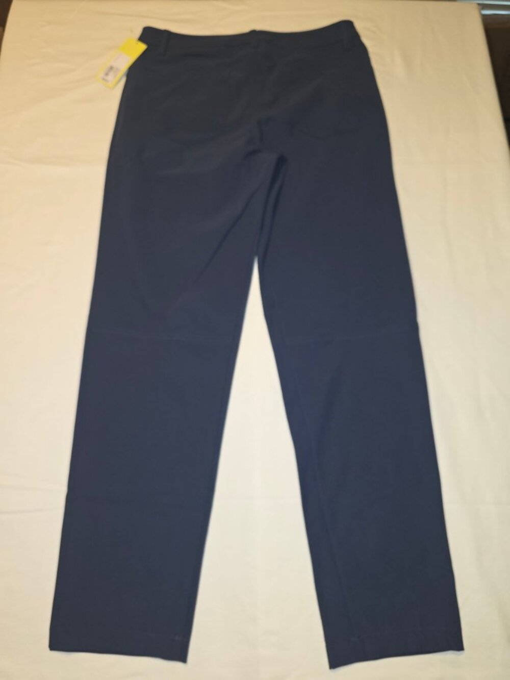 Men's 360 Lifestyle Relaxed Fit 5-Pocket Pants - All in Motion Navy Blue 32x32: - Picture 3 of 5